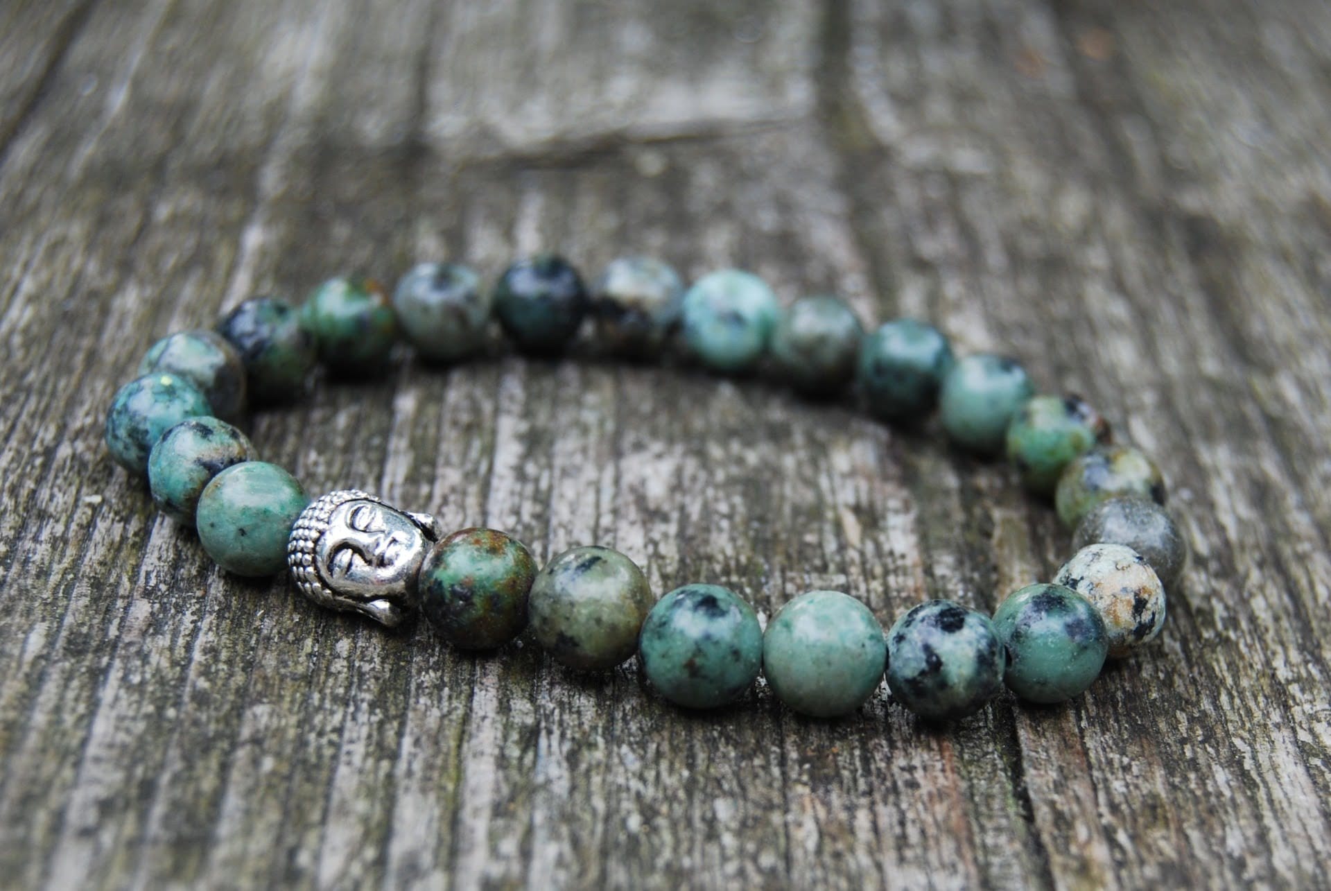 Halfedelsteen Armband Afrikaans Turquoise LabelPL mode accessoires